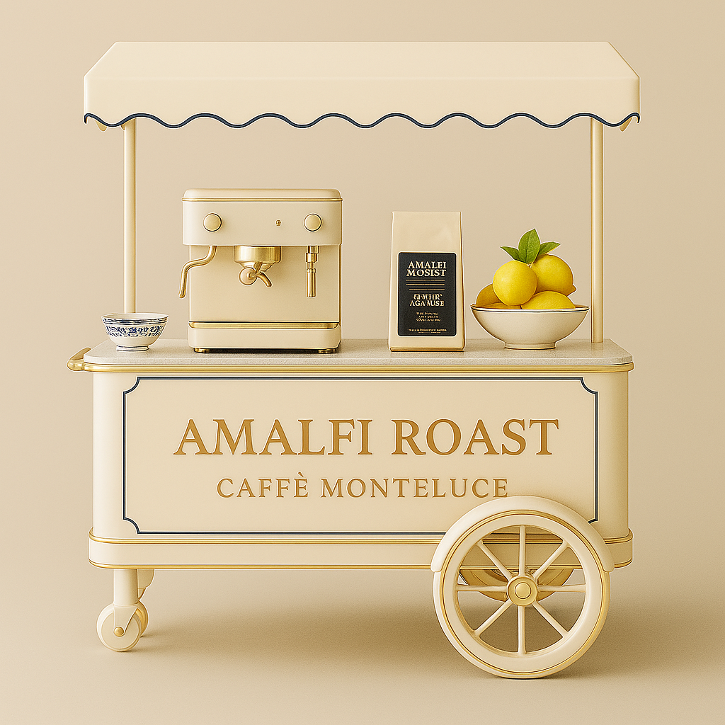 Caffè Monteluce Amalfi Roast espressobar concept