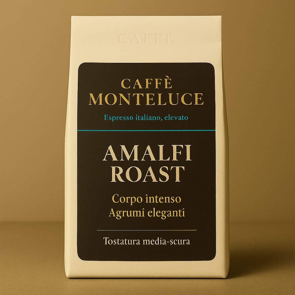 Caffè Monteluce Amalfi Roast verpakking